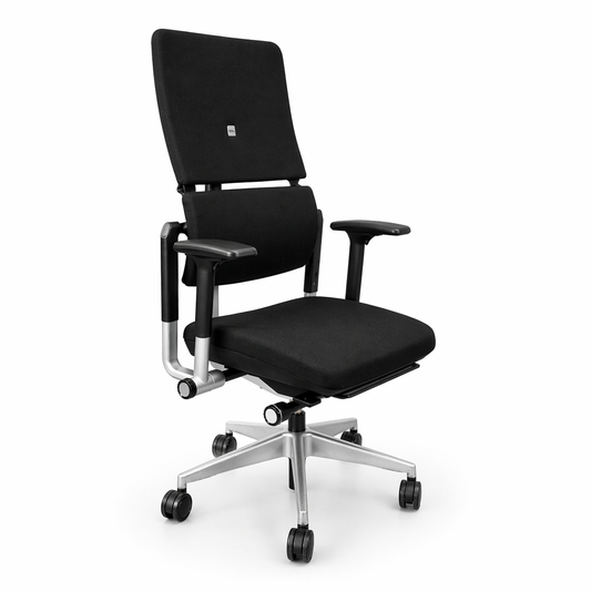 Steelcase Please schwarz/silber