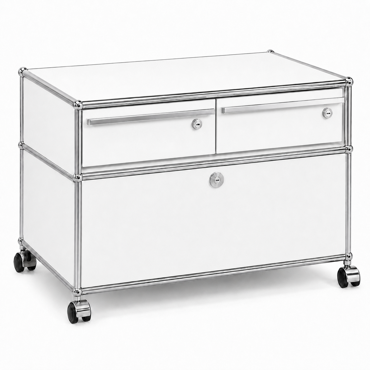 USM Haller Rollcontainer weiß