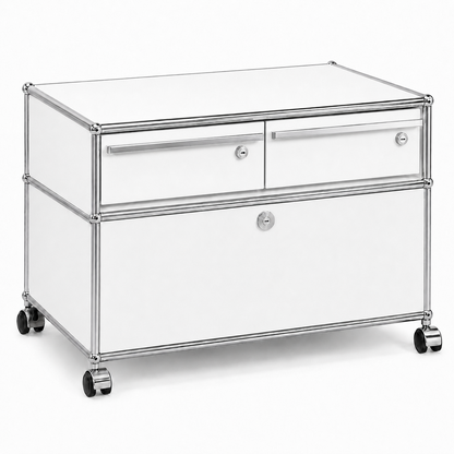 USM Haller Rollcontainer weiß