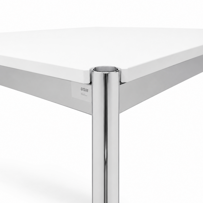 USM Haller Tisch 200x100cm reinweiß