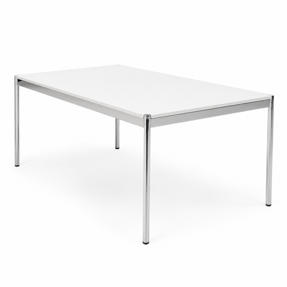 USM Haller Tisch 200x100cm reinweiß