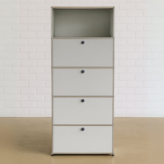 USM Haller Highboard 1x5 lichtgrau (1. Gen.)