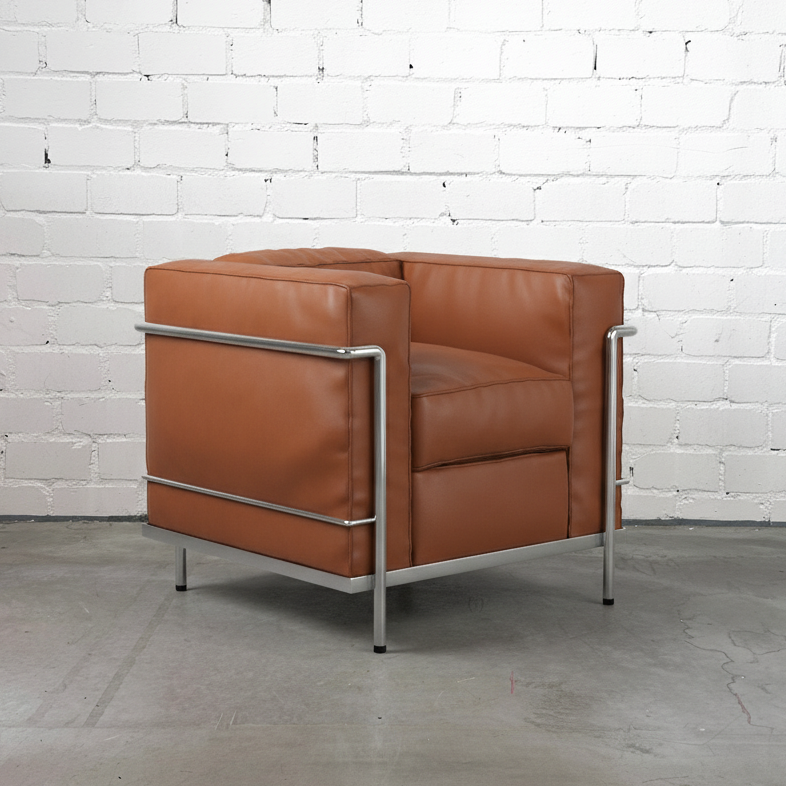 Cassina LC2 Sessel Leder Tabacco