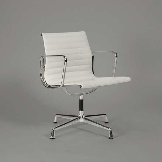 Vitra EA 108 Leder weiß