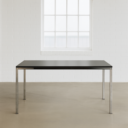 Fantoni Bianconero Executive Schreibtisch 150x75cm