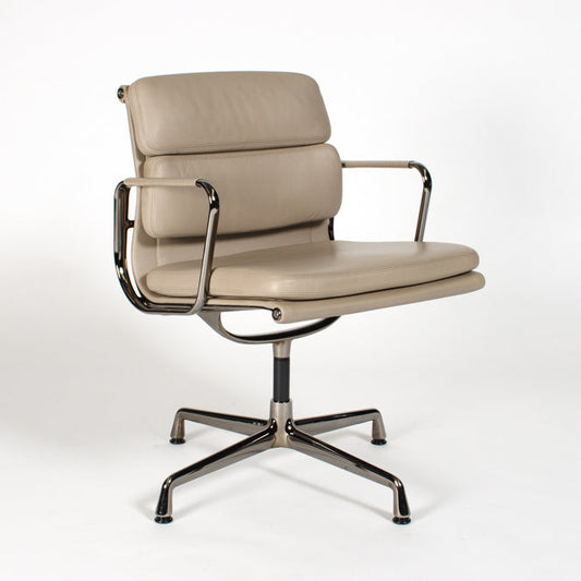 Vitra EA 208 Soft Pad Chair Premiumleder Sand (Limited) [NEUWARE]