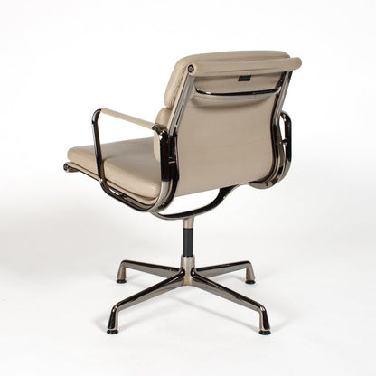 Vitra EA 208 Soft Pad Chair Premiumleder Sand (Limited) [NEUWARE]