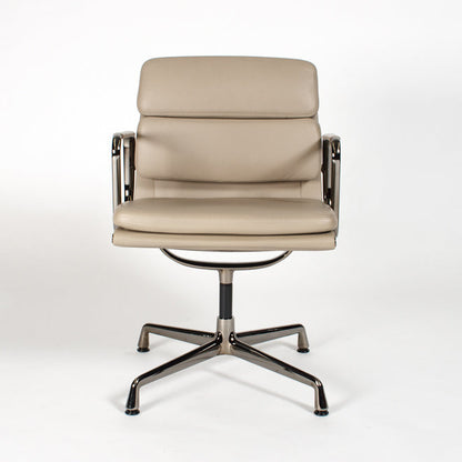 Vitra EA 208 Soft Pad Chair Premiumleder Sand (Limited) [NEUWARE]