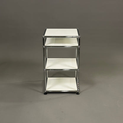 USM Haller 1x3 Beistelltisch weiß