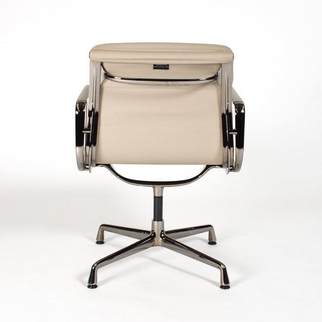 Vitra EA 208 Soft Pad Chair Premiumleder Sand (Limited) [NEUWARE]