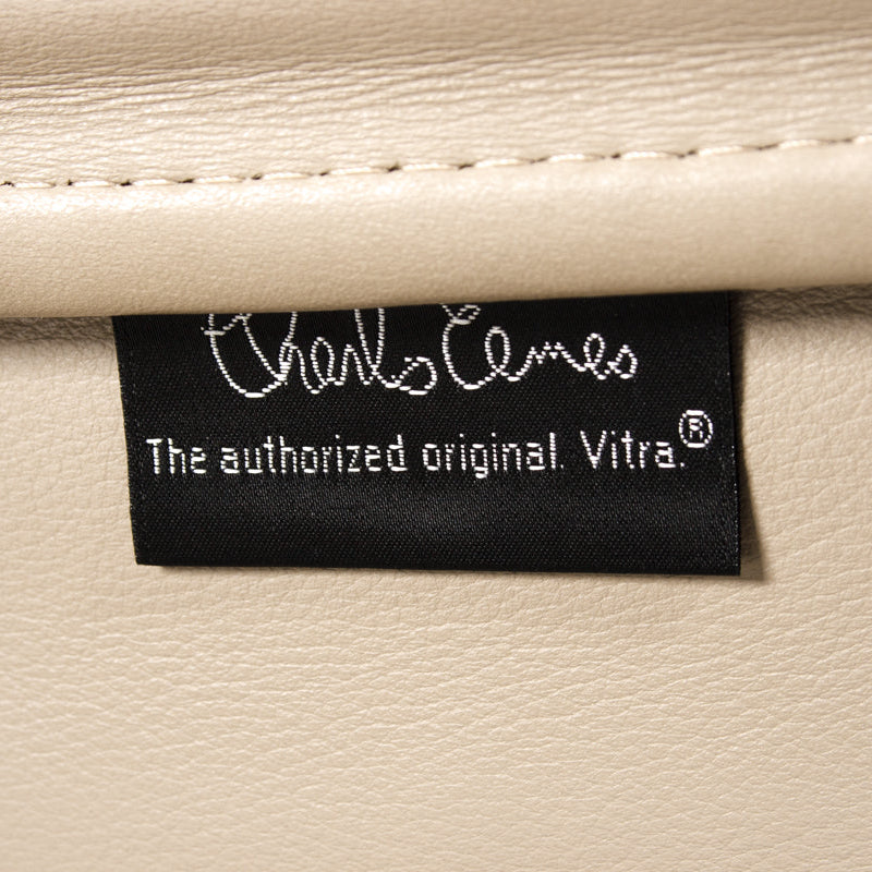 Vitra EA 208 Soft Pad Chair Premiumleder Sand (Limited) [NEUWARE]