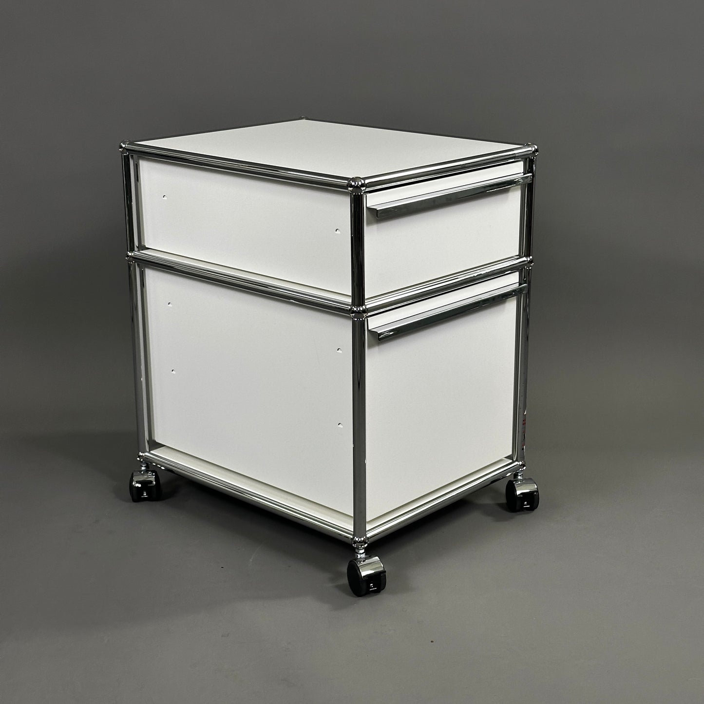 USM Haller Rollcontainer weiß (2 Auszüge)