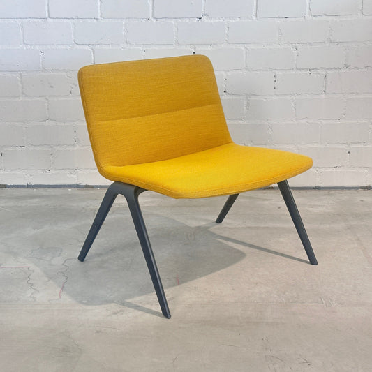 Brunner Loungesessel A-Lounge gelb/schwarz