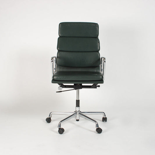 Vitra EA 219 Leder dunkelgrün *Vorbestellung*