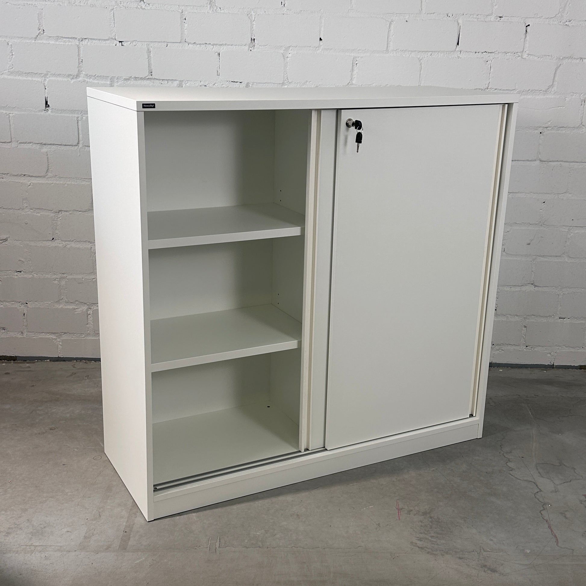 Sideboard 3OH weiß [SONDERPOSTEN NEUWARE]