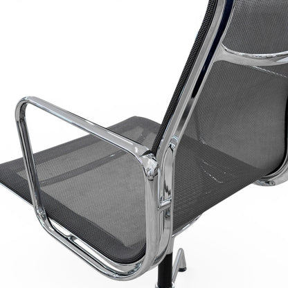 Vitra EA 112 Netz schwarz / chrom