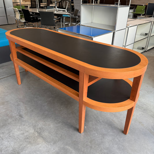 Handgefertigter Beistelltisch / Serviertisch Massivholz Kirsche
