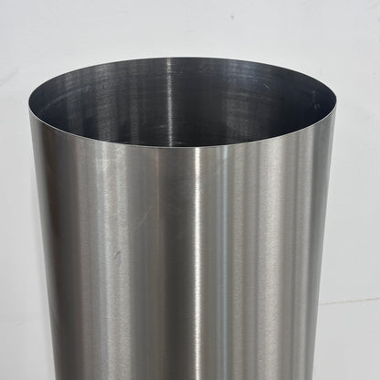 Edelstahl Pflanzgefäß hoch 90x35cm