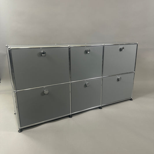 USM Haller Sideboard 3x2 mittelgrau