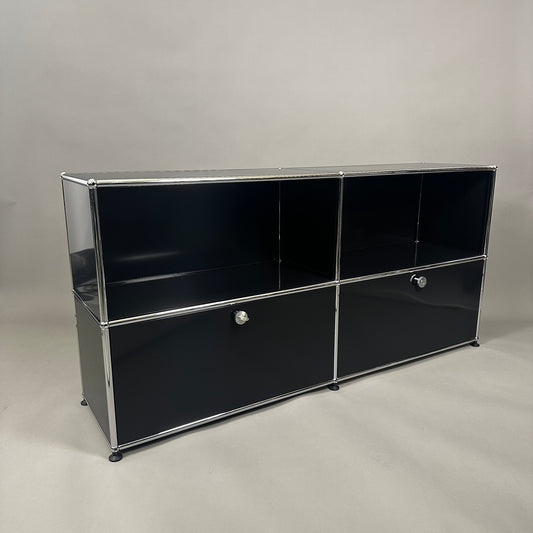 USM Haller Sideboard 2 Auszüge schwarz