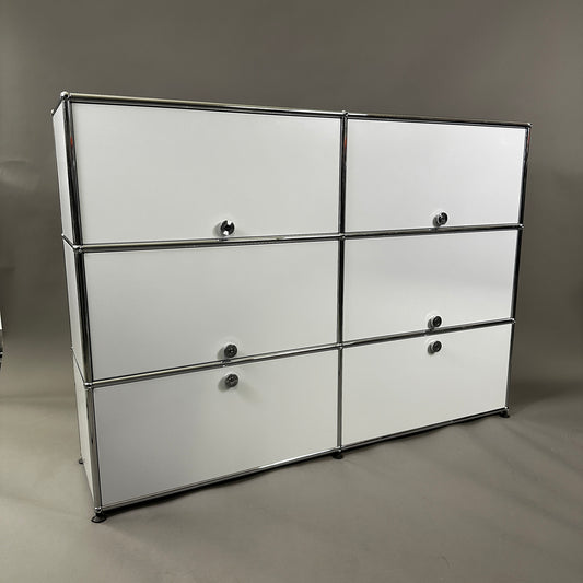 USM Haller Highboard 2x3 lichtgrau