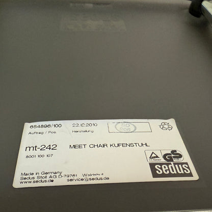 Sedus Meet Chair Stapelstuhl grau