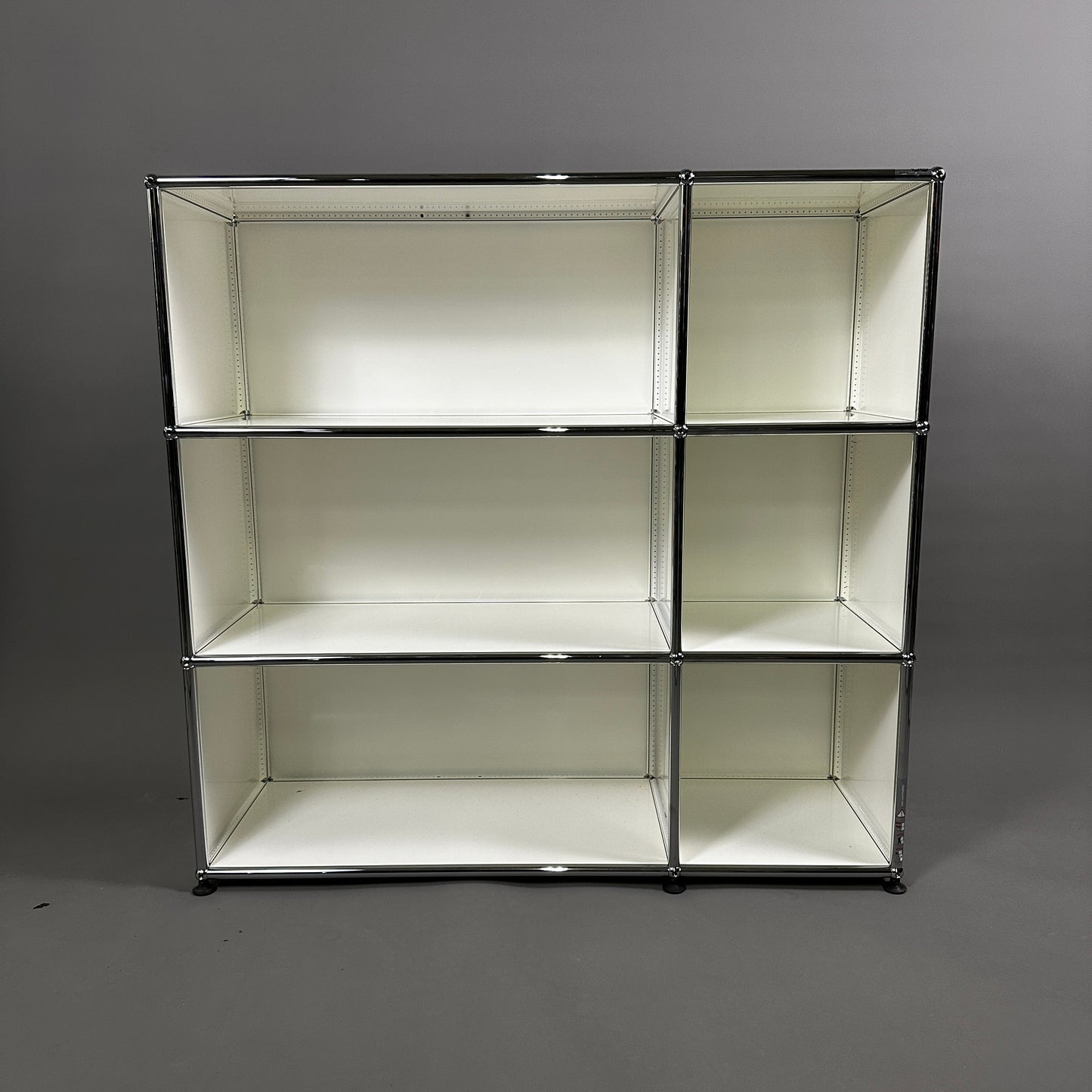 USM Haller Highboard 2x3 offen weiß