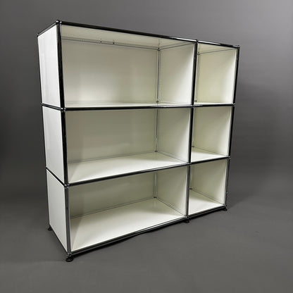 USM Haller Highboard 2x3 offen weiß