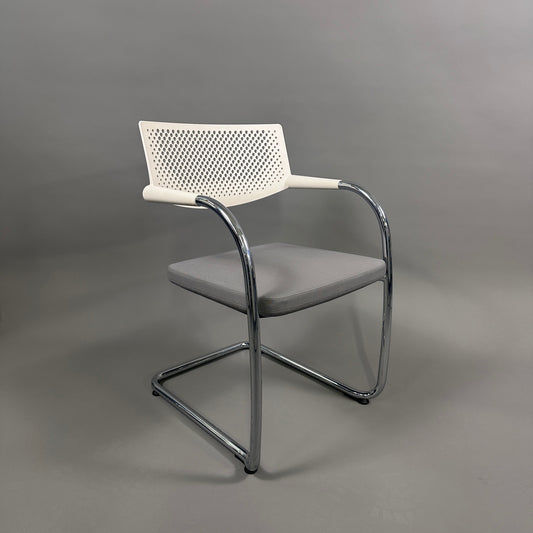 Vitra Visavis 2 grau/weiß