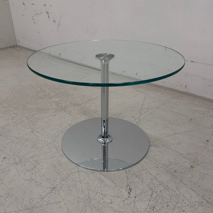 Draenert Beistelltisch Glas Ø70cm