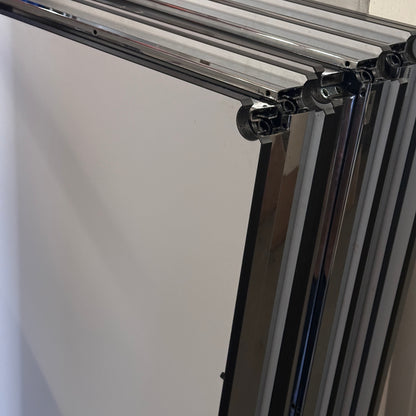 5x USM Haller Tische 150x75 cm perlgrau / weiß [AKTION -60%]