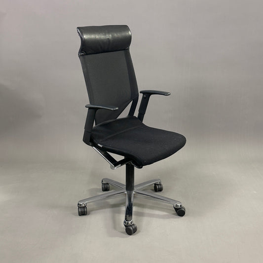 Wilkhahn Modus 274/7 Stoff schwarz Chrom