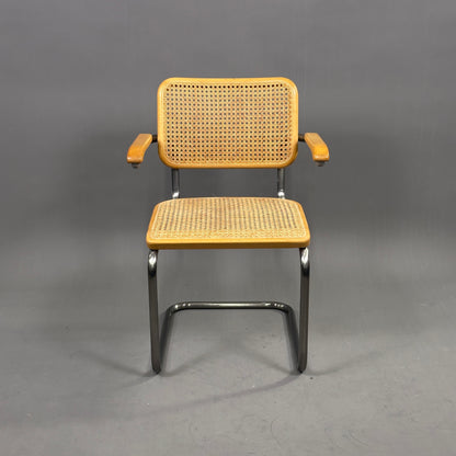 Thonet Freischwinger S64 Korbgeflecht natur