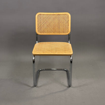 Thonet Freischwinger S32 Korbgeflecht natur