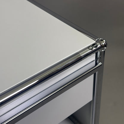 USM Haller Sideboard 1x2 lichtgrau