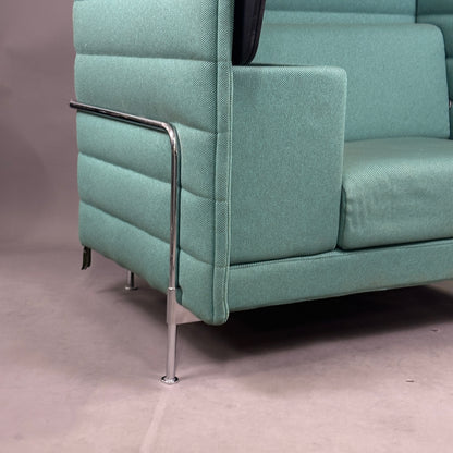 Vitra Alcove Highback Work grün / türkis