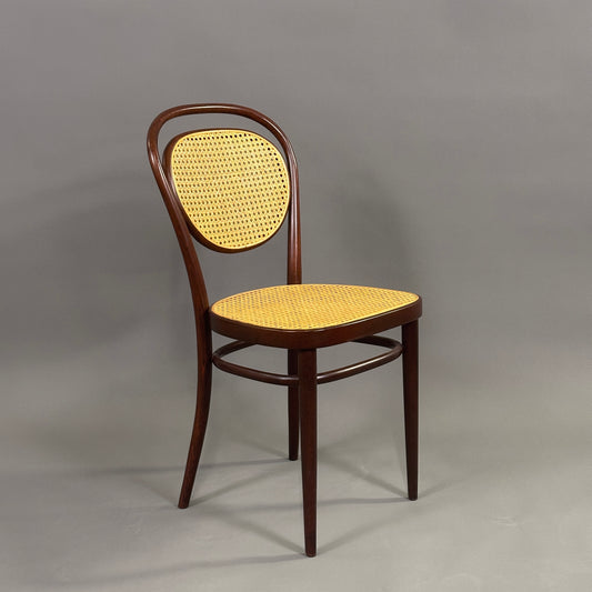 Thonet Stuhl 215r braun Korb natur