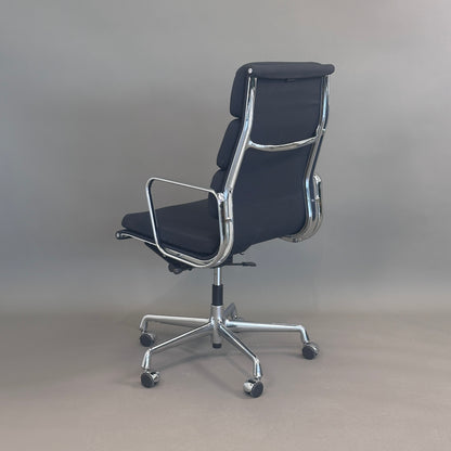 Vitra EA 219 Stoff schwarz Chrom