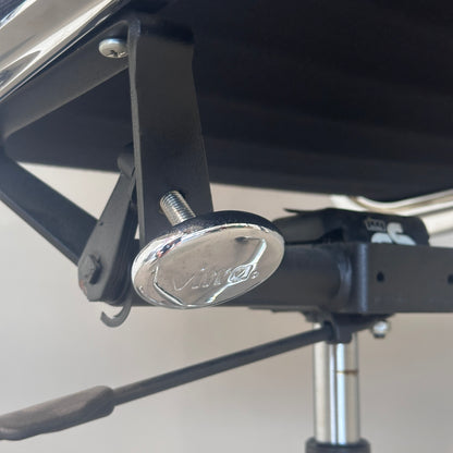 Vitra EA 219 Stoff schwarz Chrom