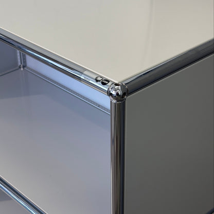 USM Haller Highboard 2x3 lichtgrau 4 Klappen