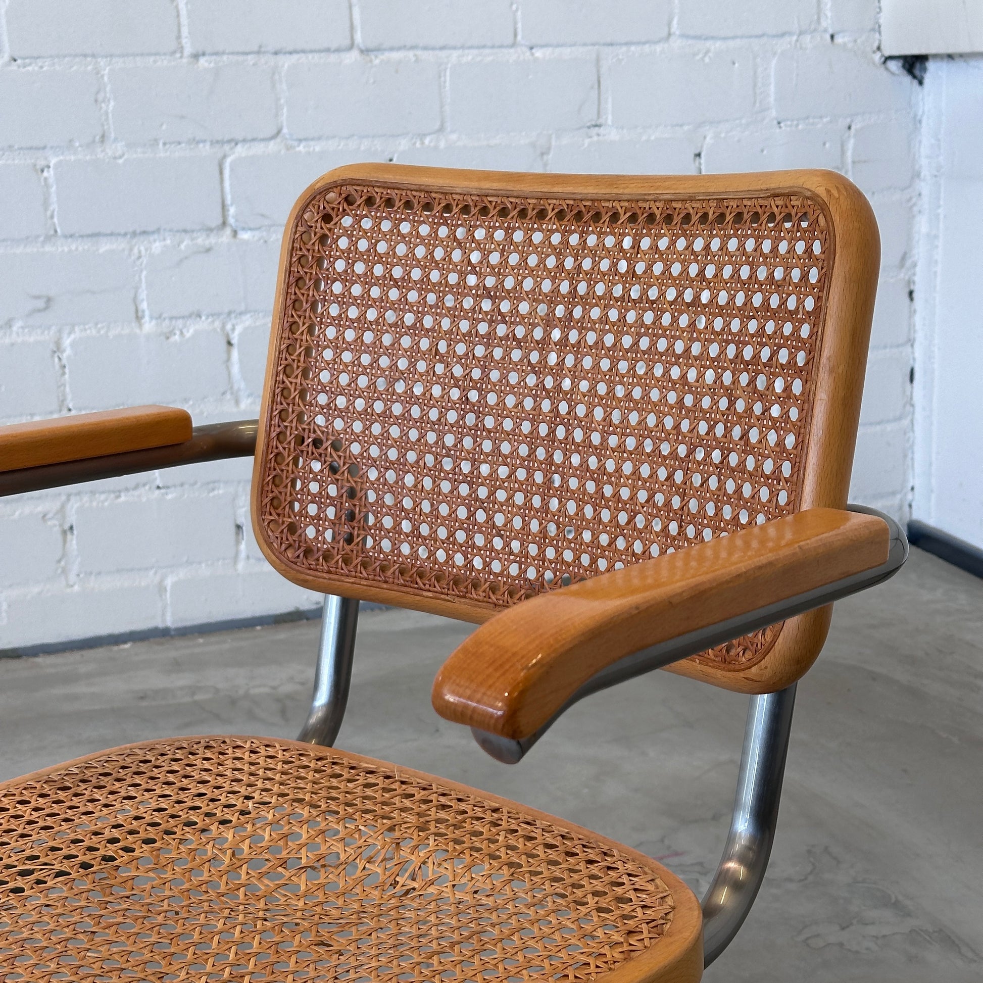 Thonet Freischwinger S64 Korbgeflecht natur (B-Ware)