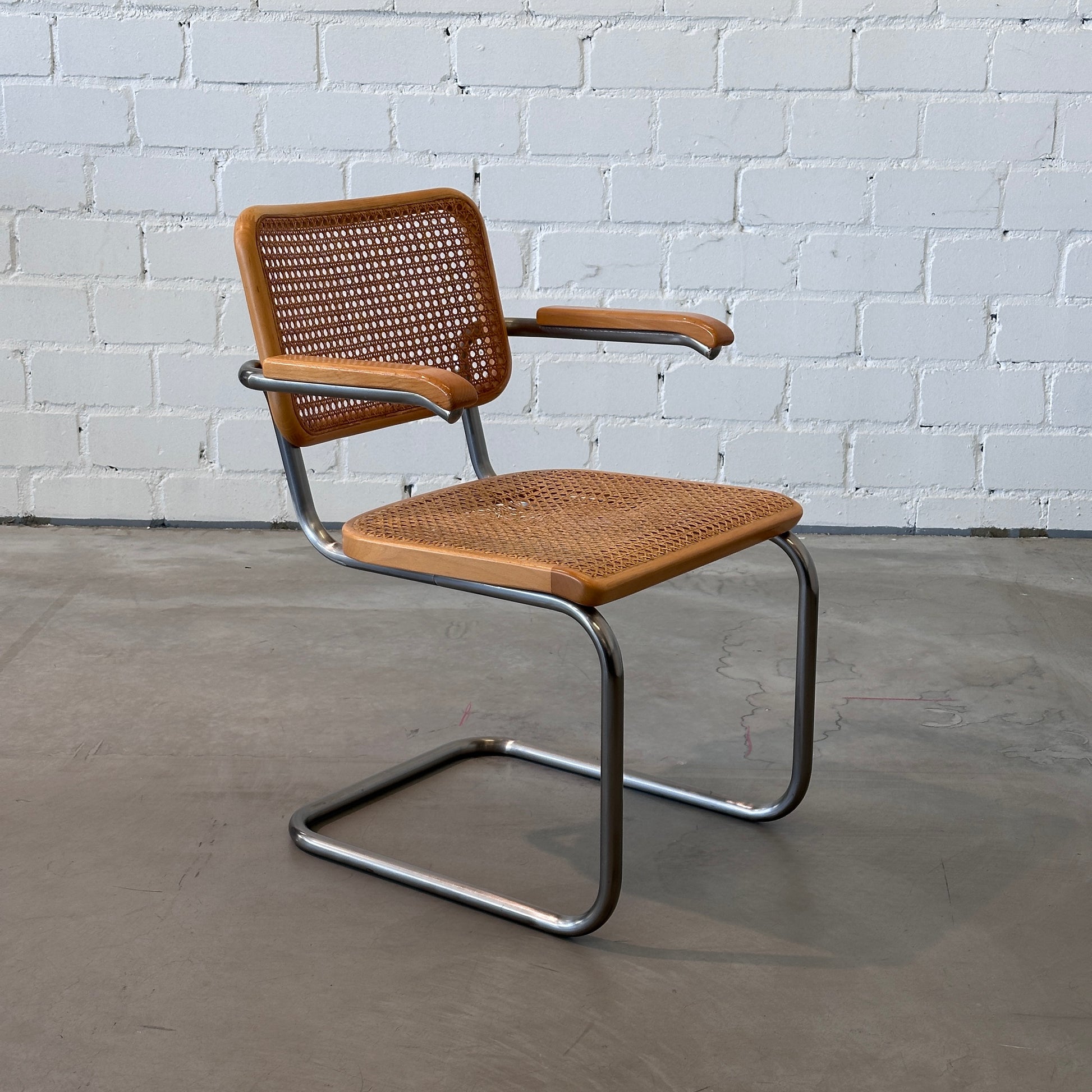 Thonet Freischwinger S64 Korbgeflecht natur (B-Ware)