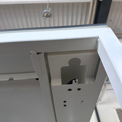 9x HPL Schreibtische / Labortische 180x90 weiß [AKTION -90%]