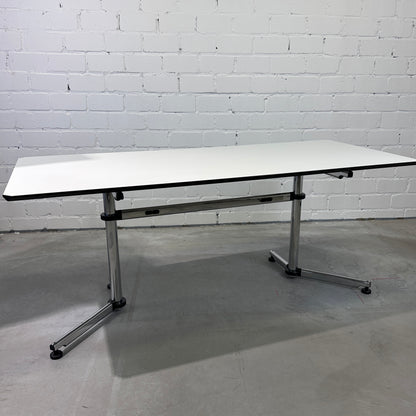 USM Kitos A Schreibtisch 175x75cm weiß
