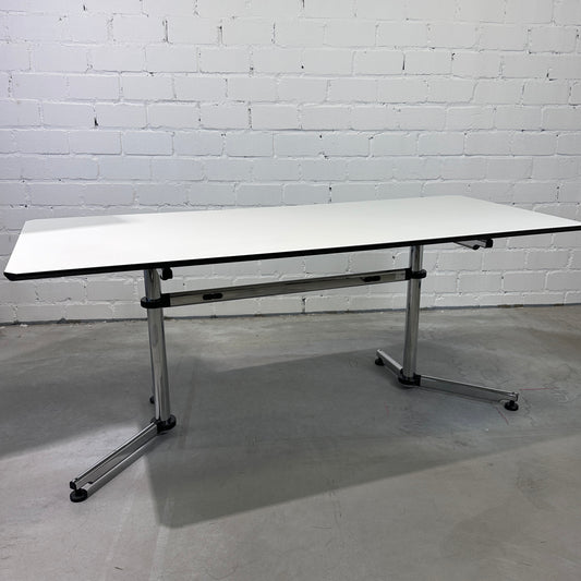 USM Kitos A Schreibtisch 175x75cm weiß