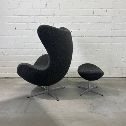 Fritz Hansen Egg Chair Re-Wool grau [NEUWARE]