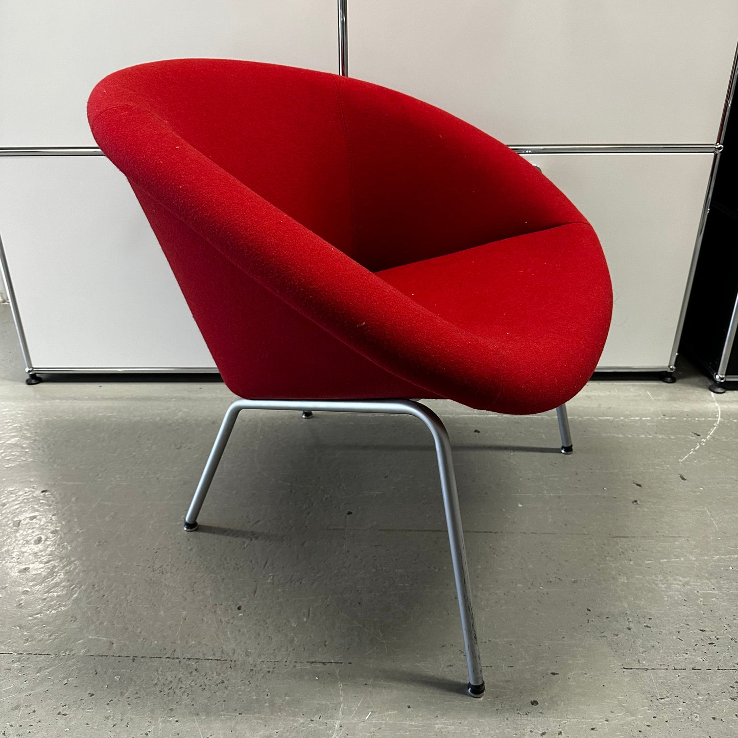 Schalensessel 369 Rot Walter Knoll