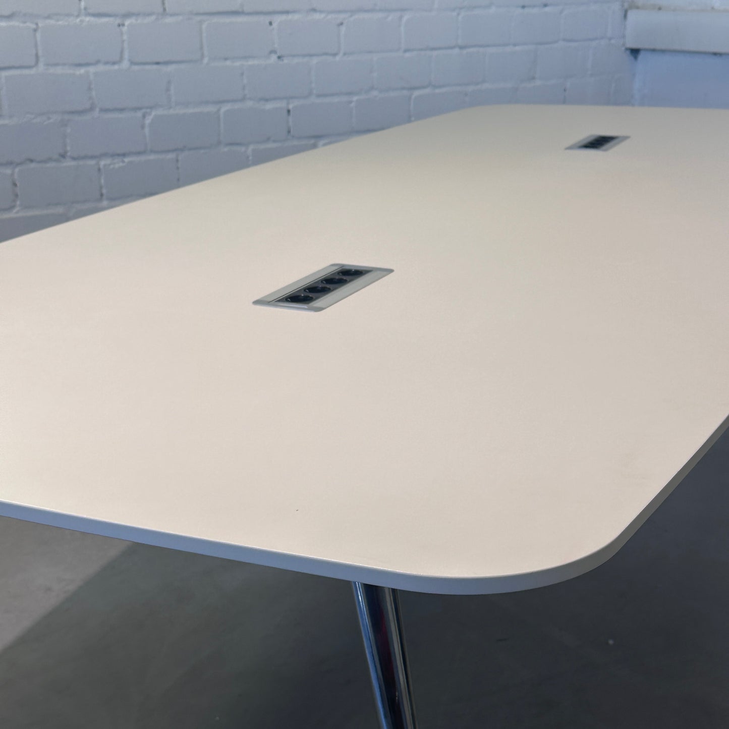 Vitra Medamorph Konferenztisch 300x130 weiß