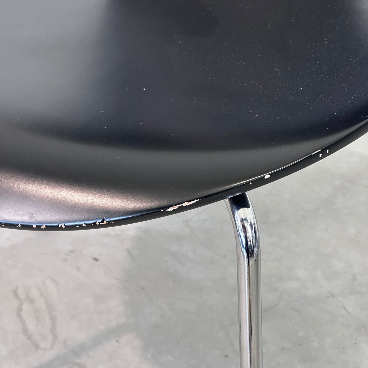 Fritz Hansen Serie 7 Stapelstuhl schwarz (B-Ware)