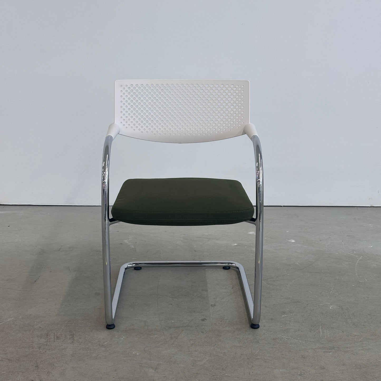 Vitra Visavis 2 weiß/grün